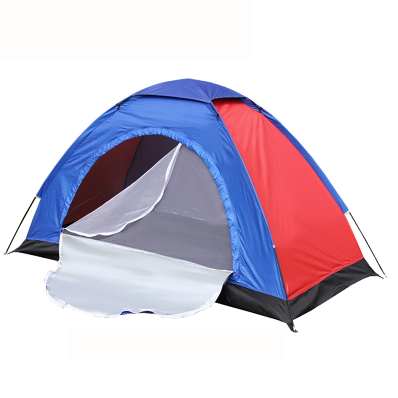 여행용 경량 캠핑 텐트, 쉬운 설치, 정원 햇빛 가리개, 야외 하이킹 캠핑 용품, 1, 2 인용